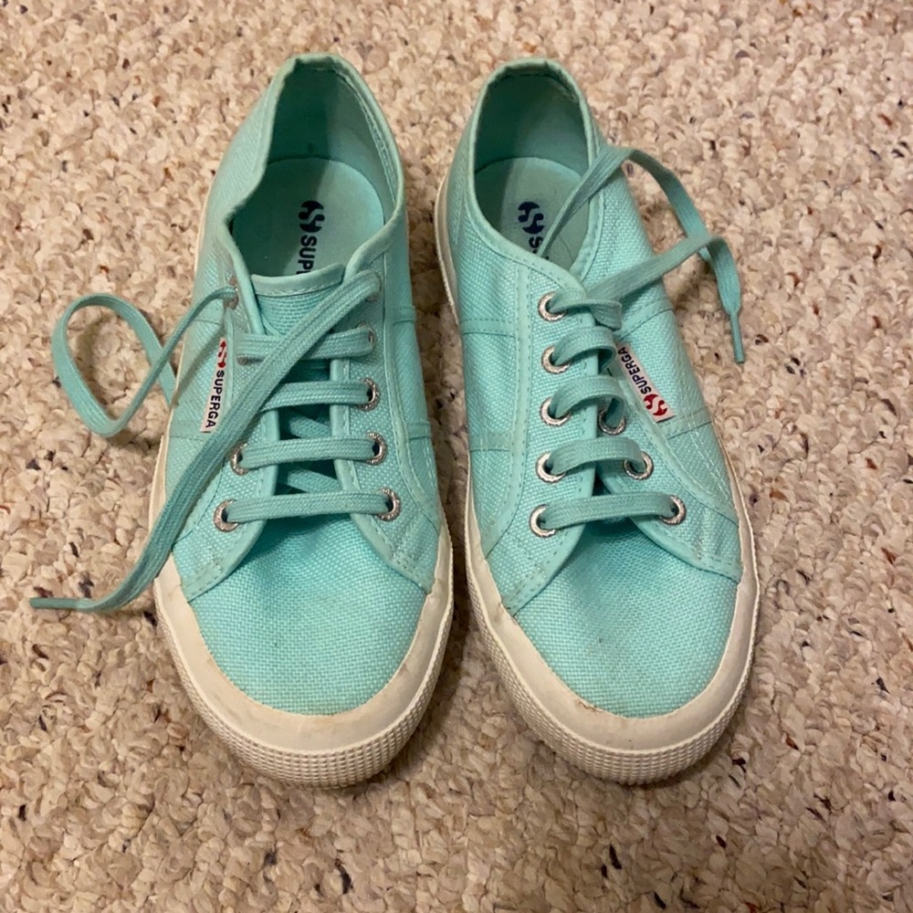 Mint Superga Sneakers